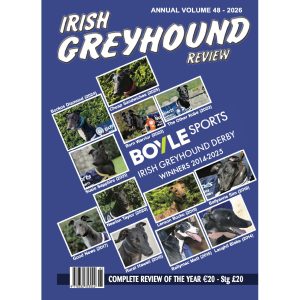 Irish Greyhound Review Annual Volume 48 2025 Premarket Pet Products